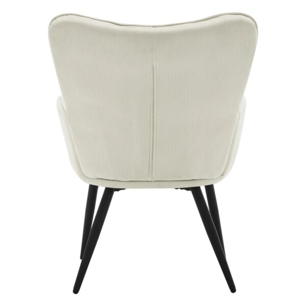 Moderner Ohrensessel, gepolsterte Vintage-Lounge zum Entspannen – Bild 3