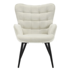 Moderner Ohrensessel, gepolsterte Vintage-Lounge zum Entspannen